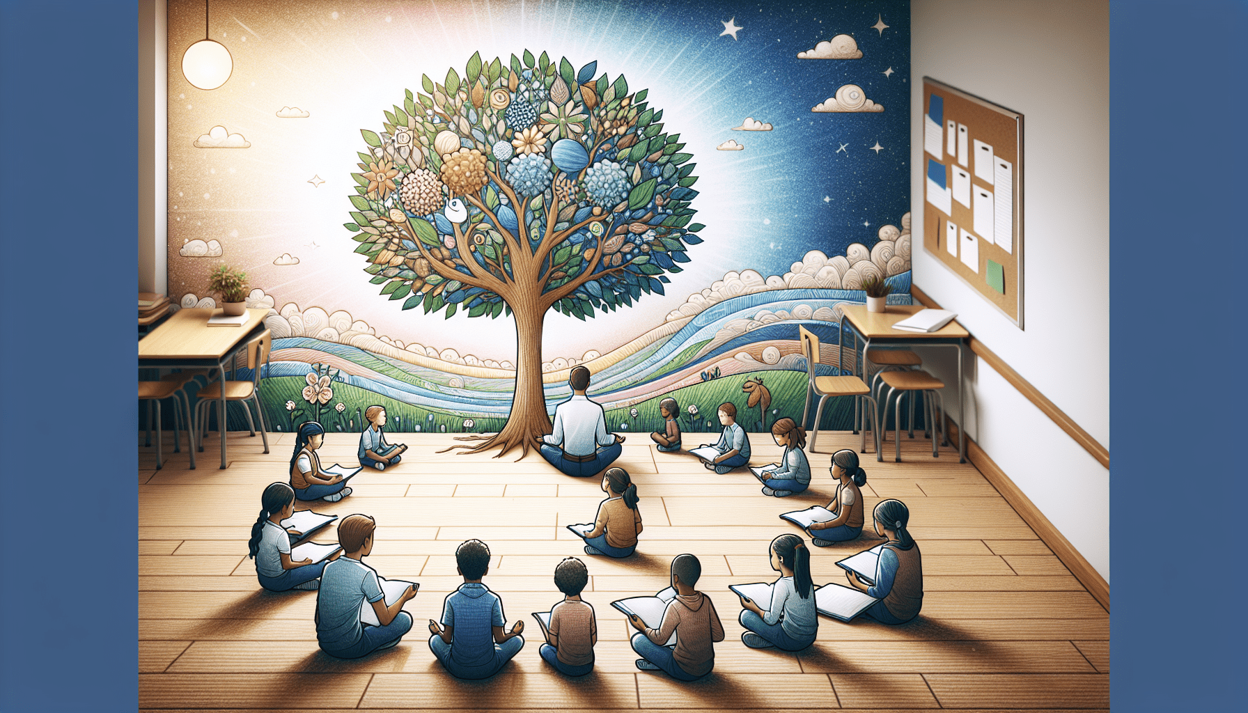 Calm Classroom Mindfulness Program Reduces Stress for Students and Teachers