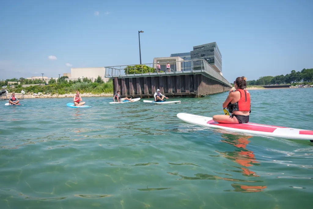 Well Being: SUP Yoga on Lake Michigan