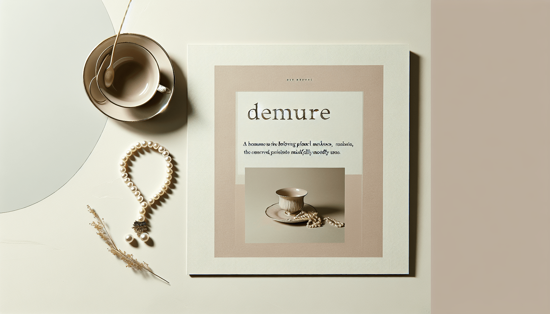 The Meaning Behind the Latest Demure Social Media Trend